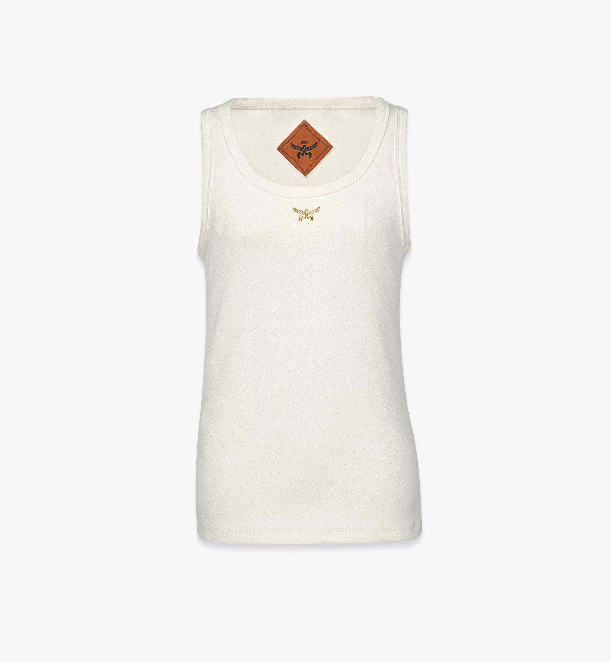 Logo Bouclé Tank Top 1